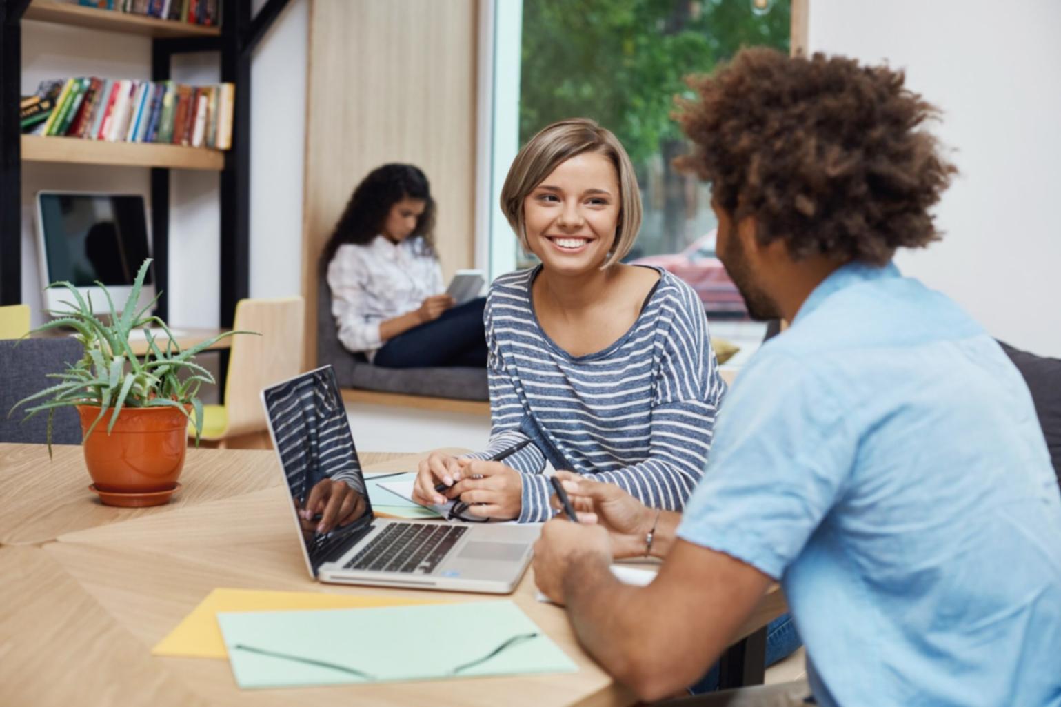 Financial analysis workspace with charts and planning materials